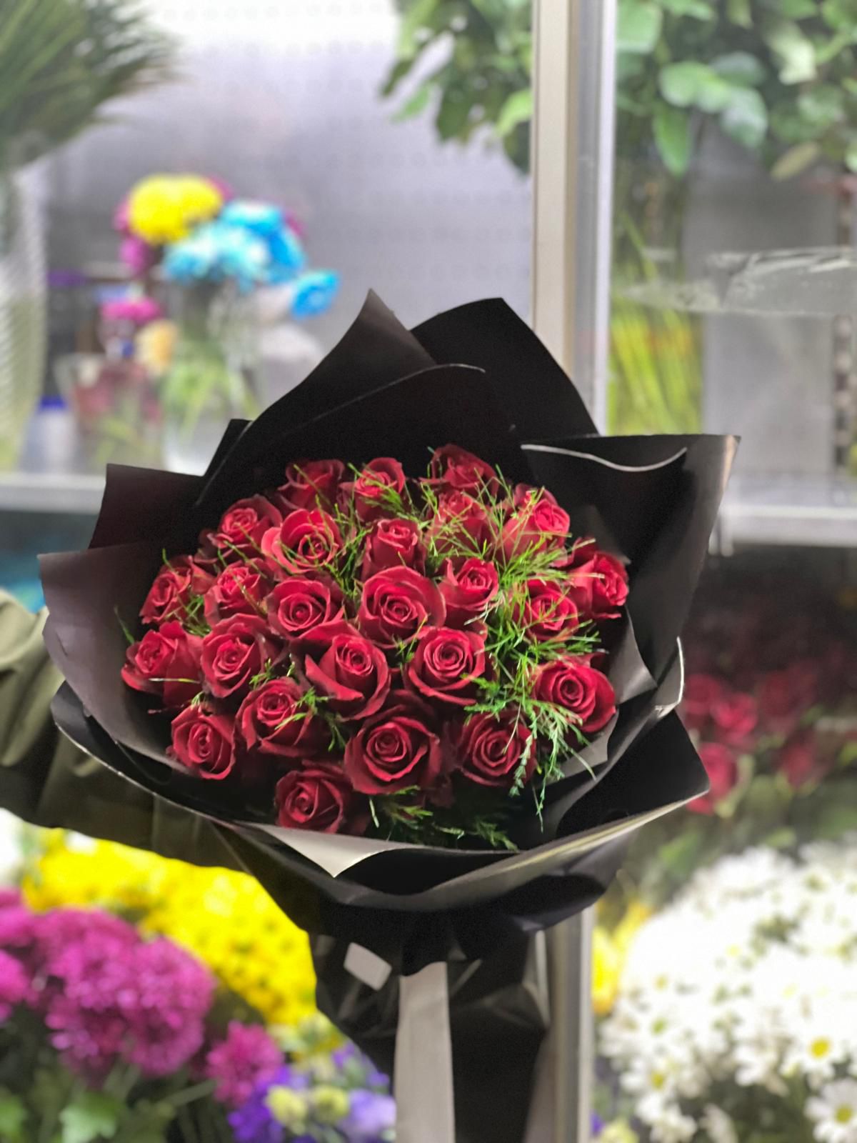 35 Adet Gül Buketi Tasarımı