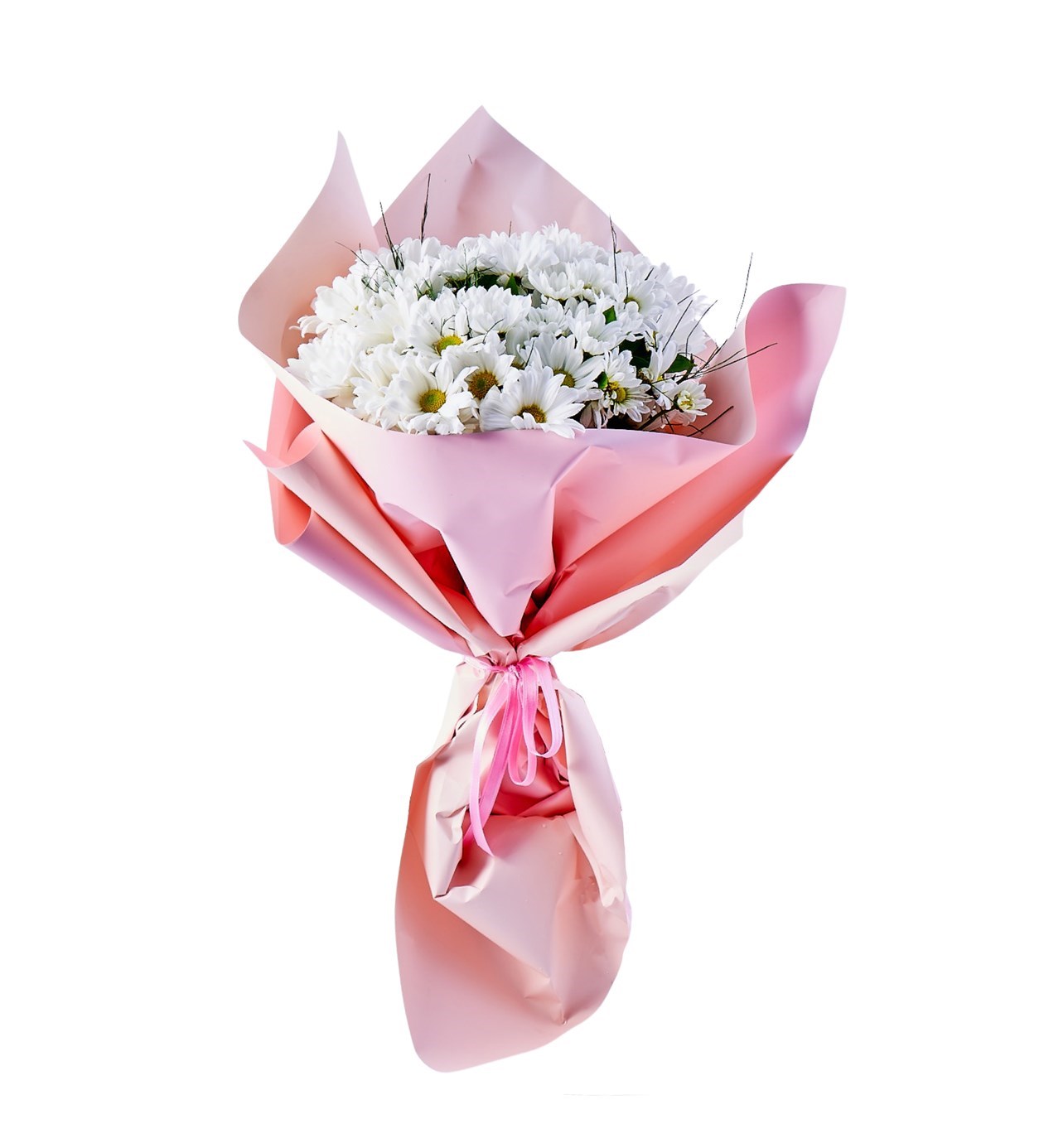 Pembe Bukette Papatya