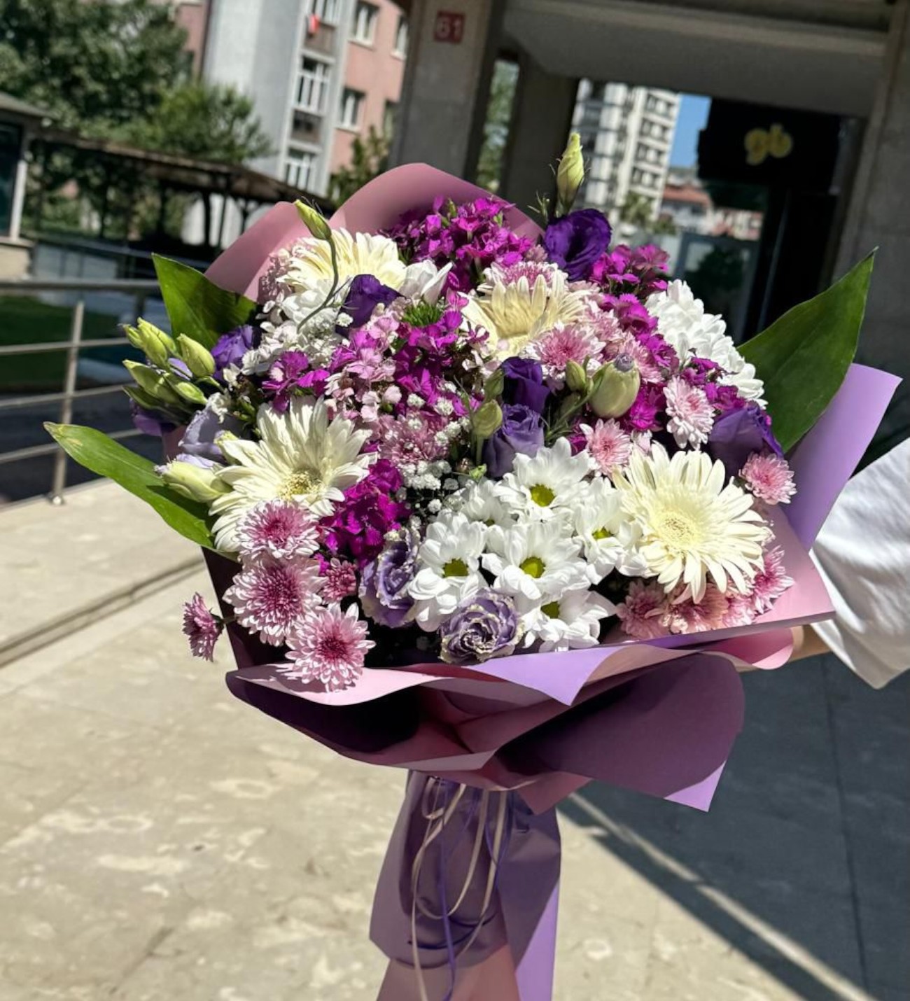 Rengarenk Papatya Buketi